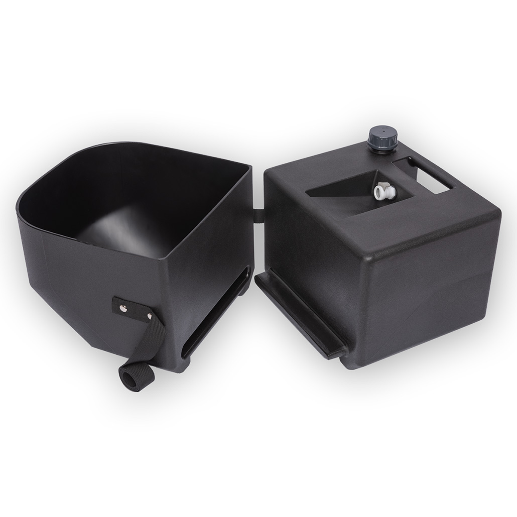 Foto Arwinger Kassette (aufgeklappt) Kassettentrenntoilette