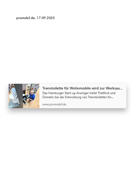 Vorschaubild zum Link und Artikel auf promobil.de